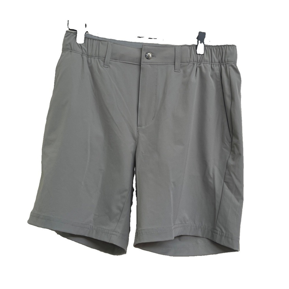 Wowie Beige Size Medium Men's Nylon Golf Shorts